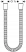 Душевой шланг AXOR Montreux 160см 28116000, хром