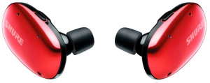 Беспроводные внутриканальные TrueWireless наушники Shure AONIC FREE красныe