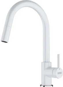 Кухонный кран Franke Lina pull-out 115.0626.081, белый полярный
