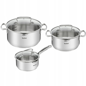 Tefal Набор посуды для приготовления "DUETTO+", 3 предм.