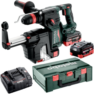 Аккумуляторный перфоратор Metabo KH 18 LTX BL 24 Q Set ISA с 2 АКБ, в кейсе