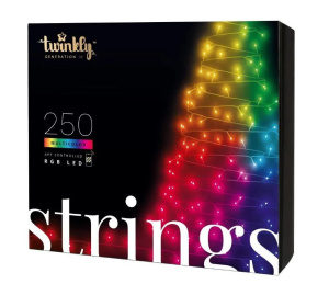 Смарт-гирлянда LED Twinkly Strings - 250 шт. RGB + BT + Wi-Fi (TWS250STP-BEU) Generation II