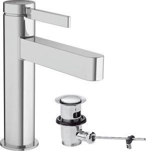 Смеситель для раковины Hansgrohe Finoris Comfortzone 110 139мм 76020000, хром