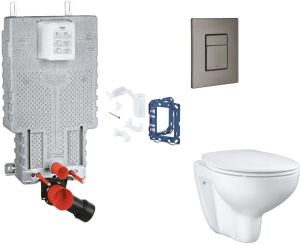 Комплект инсталляции Grohe Uniset Softclose Skate Cosmopolitan