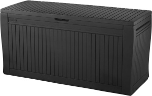 Садовый ящик Keter Comfy 17202623, 270л, графитовый