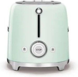 Тостер Smeg TSF01PGEU пастельный зелёный