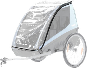 Дождевой чехол Thule для велосипедных прицепов Coaster Cadence. Прозрачный 20110700