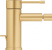 Смеситель для биде Grohe Essence 32935GN1, матовое золото
