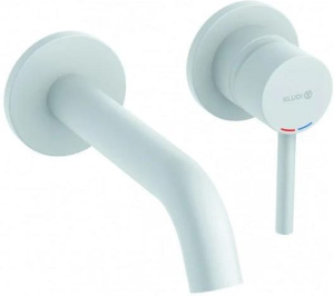 Смеситель для раковины Kludi Bozz 382445376, матовый белый