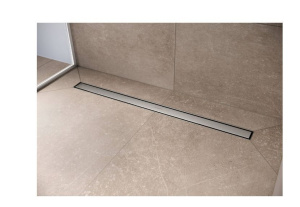 Комплект для душа для стандартного монтажа Hansgrohe RainDrain Compact 600 56174800, шлифованная нержавеющая сталь
