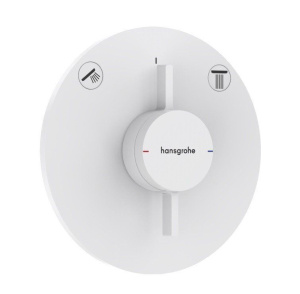 Смеситель для душа Hansgrohe Duoturn S 75418700, белый матовый