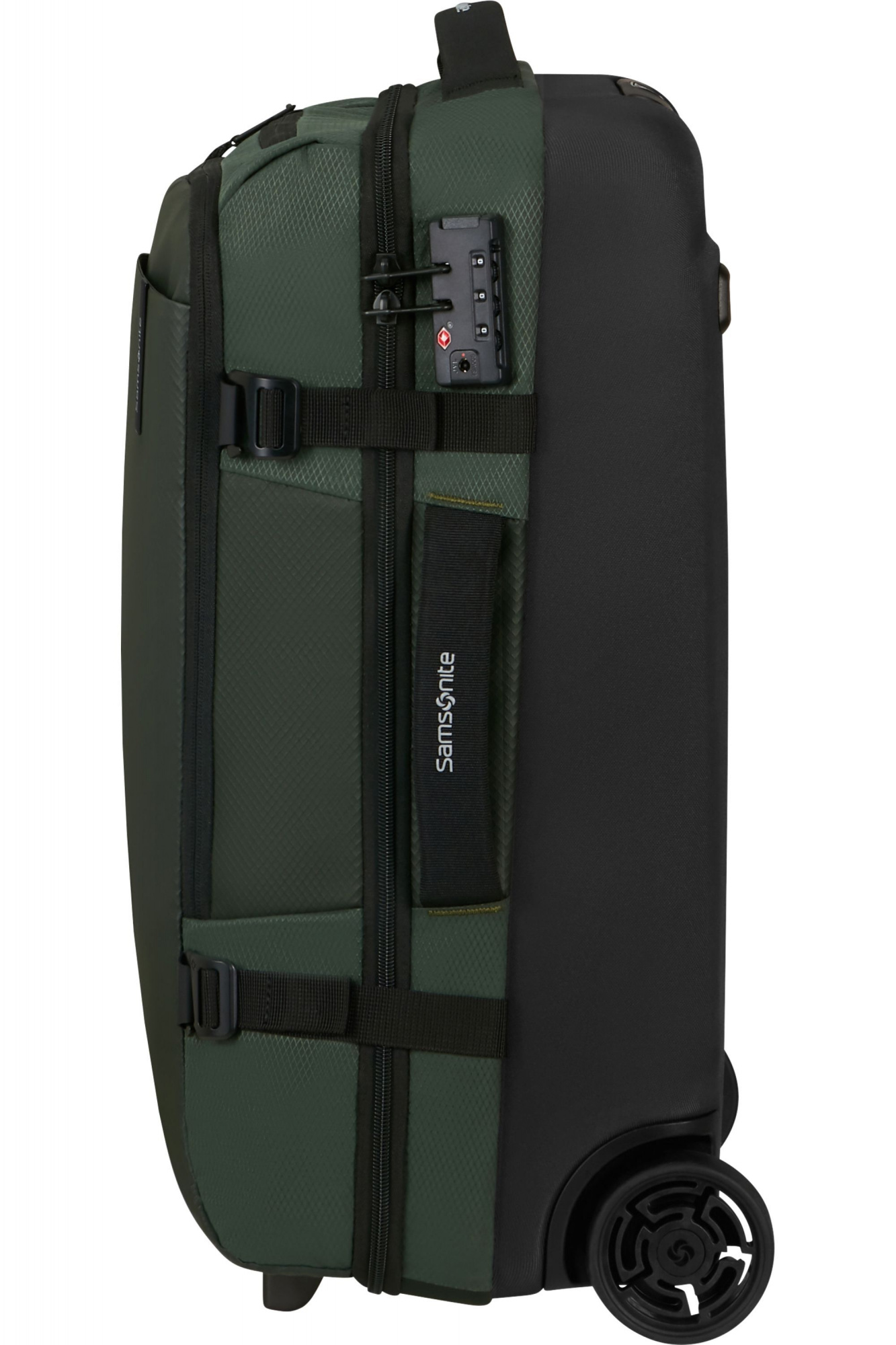Дорожная сумка на колесах Samsonite Armox 55 см, 45 л, зелёный (154062-1576)