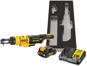 Аккумуляторная трещотка DeWALT DCF504L1G-QW, с АКБ и ЗУ