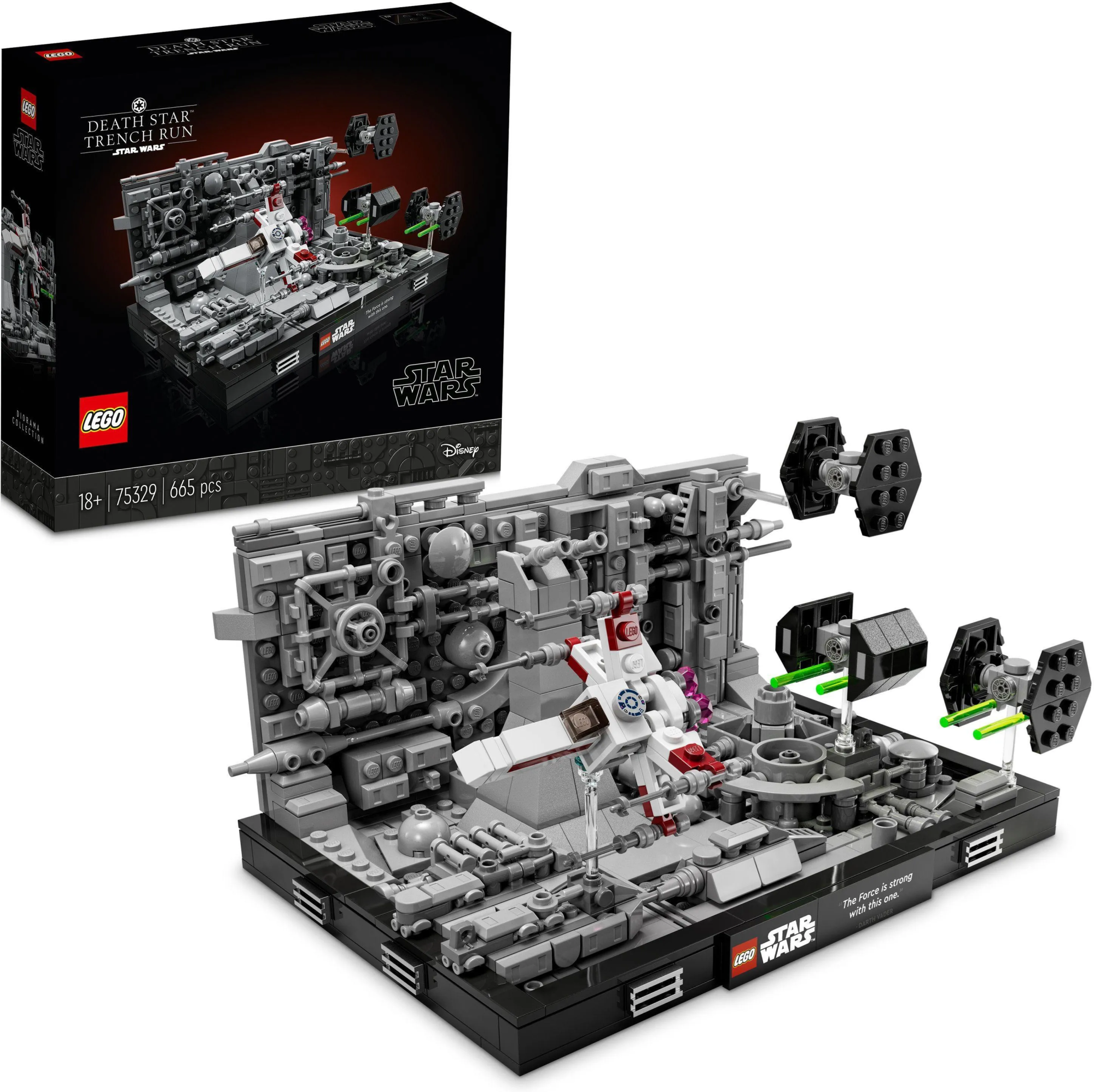LEGO Star Wars 75329 Диорама: Траншея Звезды Смерти