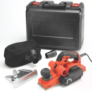 Электрический рубанок Black+Decker KW750K-QS, с кейсом