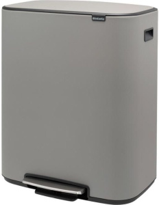 Мусорное ведро с педалью Brabantia Bo 211348 60л, серое