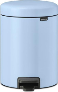 Мусорное ведро с педалью Brabantia NewIcon 202681, 5 л, синее