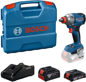 Аккумуляторный ударный гайковерт-винтоверт Bosch GDX 18V-285 06019N2103