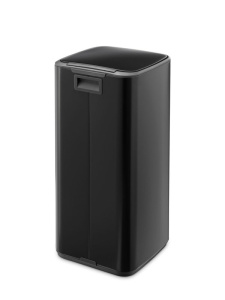 Мусорное ведро с педалью Brabantia Bo 238109 30л, черное