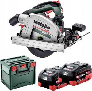 Аккумуляторная дисковая пила Metabo KS 18 LTX 66 BL 611866810 с 2 АКБ в кейсе