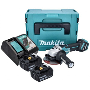 Шлифмашина угловая аккумуляторная Makita DGA515RTJ