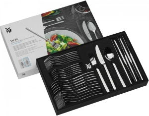 Набор столовых приборов WMF Kult Monoblock, на 6 персон, 30 предметов (4000530700261)