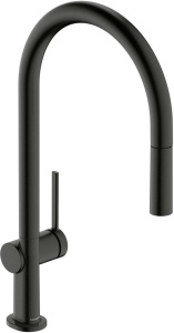 Смеситель для кухни Hansgrohe Talis M54 72802340, шлифованный черный хром