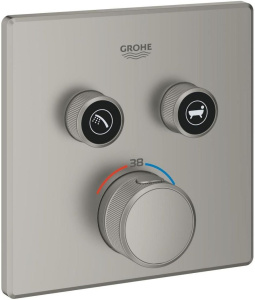 Смеситель для ванны Grohe SmartControl Satin 29124MS0