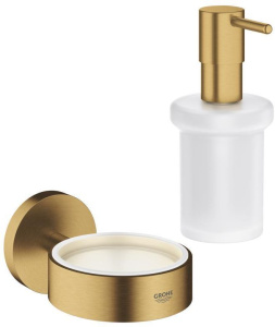 Дозатор для мыла Grohe Essentials 40369GN1+40394GN1