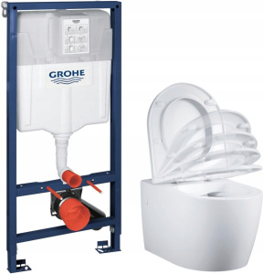 Комплект инсталляции с унитазом Grohe