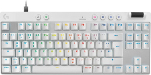 Игровая клавиатура Logitech G PRO X TKL Rapid 920013242, белая