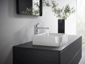 Смеситель для раковины без сливного гарнитура Hansgrohe Vernis Shape 190 71591000, хром