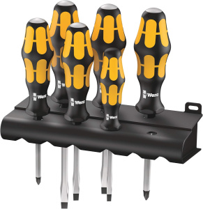 Набор ударных отвёрток Wera Kraftform Plus 900 18282