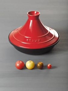 Тажин Staub 28 см, красный, чугунно-керамический 40510-327-0