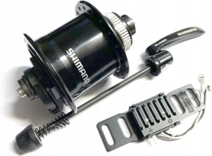 Динамо-втулка Shimano DH-UR700-3D Center-Lock 32H, черная
