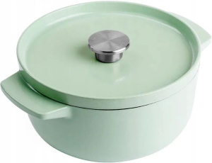 Чугунный горшок KitchenAid 3,3 л зеленый
