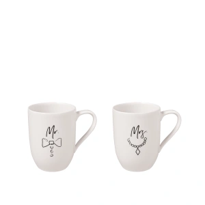 Набор кружек Villeroy & Boch Statement Mr and Mrs 1016218407