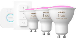 Комплект умных ламп Philips Hue White and Color Ambiance GU10 Starter Kit BT 929001953113