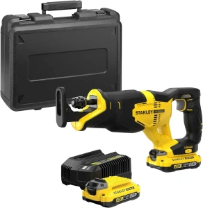 Сабельная пила бесщеточная аккумуляторная Stanley SFMCS310D2KQW