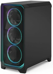 Корпус компьютерный Fractal Design Meshify 3 Ambience Pro RGB Black TG Light Tint черный (FD-CMES3-A03)