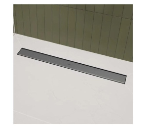 Комплектный линейный слив Hansgrohe RainDrain Go 800 Hansgrohe Raindrain Go 56273800, шлифованная нержавеющая сталь