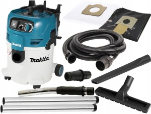 Пылесос строительный Makita VC3012L, синий