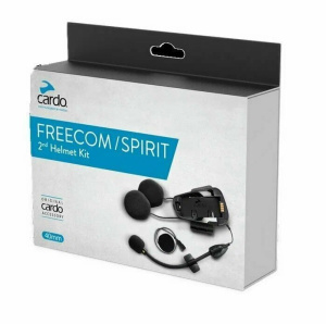 Комплект Cardo Freecom X/Spirit 2nd Helmet Kit - моно Bluetooth-наушники черного цвета