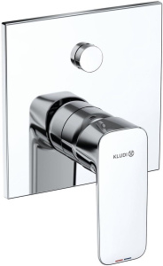 Смеситель для ванны и душа Kludi Pure&Style 407590575, хром