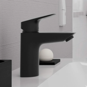 Смеситель Hansgrohe Logis 100 71101670, матовый черный