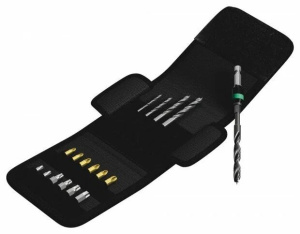 Набор оснастки Wera 104653, 18 предм., черный