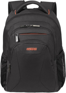 Рюкзак для ноутбука American Tourister At Work 13,3–14,1″, черно-оранжевый