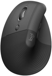 Мышь Logitech Lift Left 910-006474, графитовая