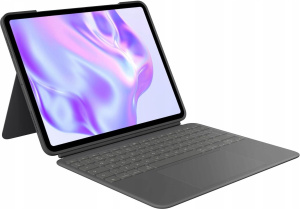 Клавиатура-чехол Logitech Combo Touch 920012669 для iPad Pro 13 M4, графитовая