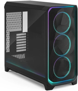 Компьютерный корпус Fractal Design Meshify 3 XL Ambience Pro RGB TG Light Tint FD-C-MES3X-03, черный